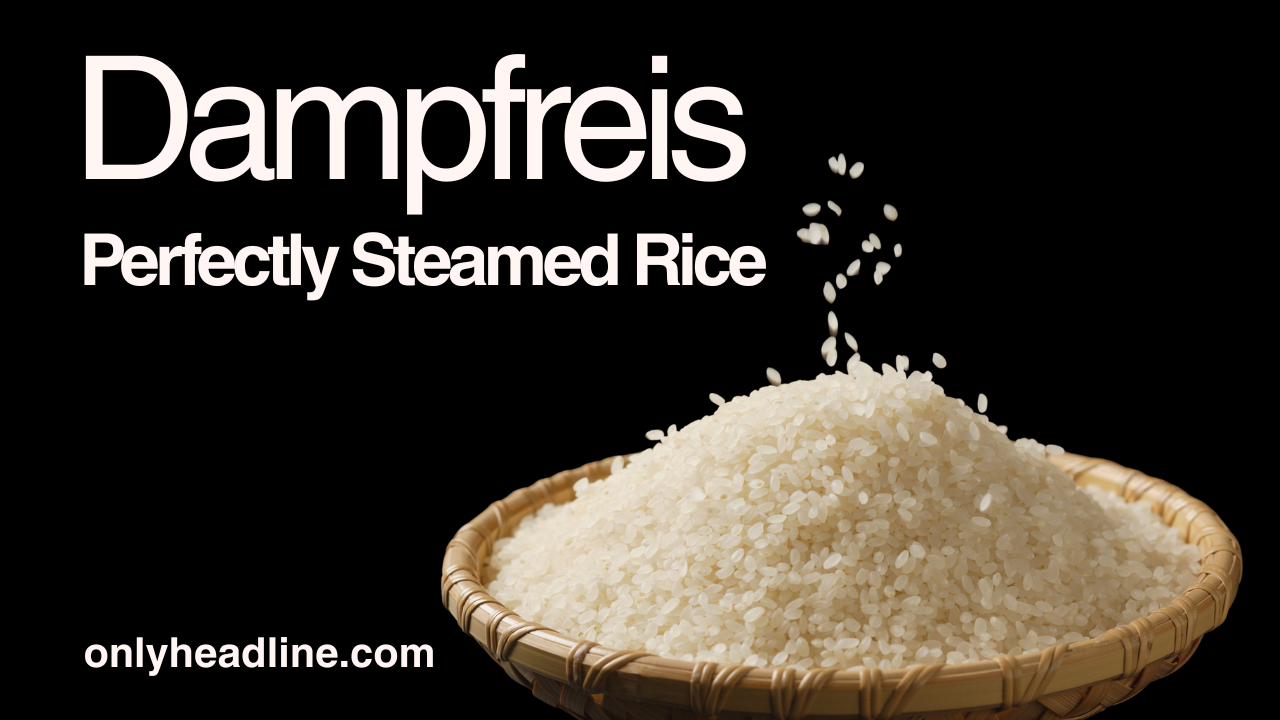 Dampfreis: Perfectly Steamed Rice