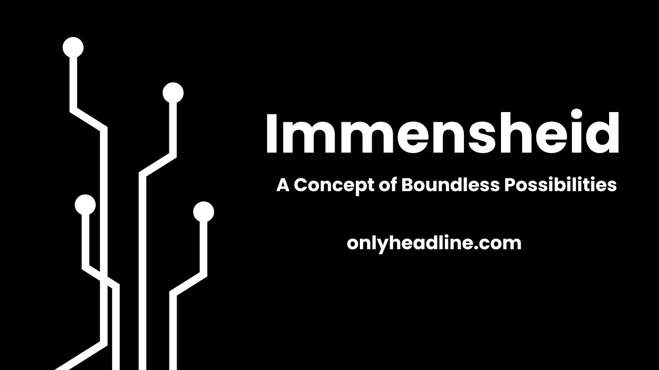 Immensheid: A Concept of Boundless Possibilities